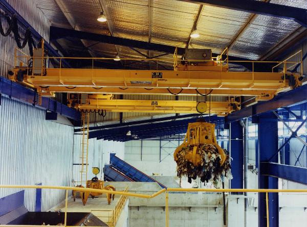 Domestic Waste Overhead Travelling Crane